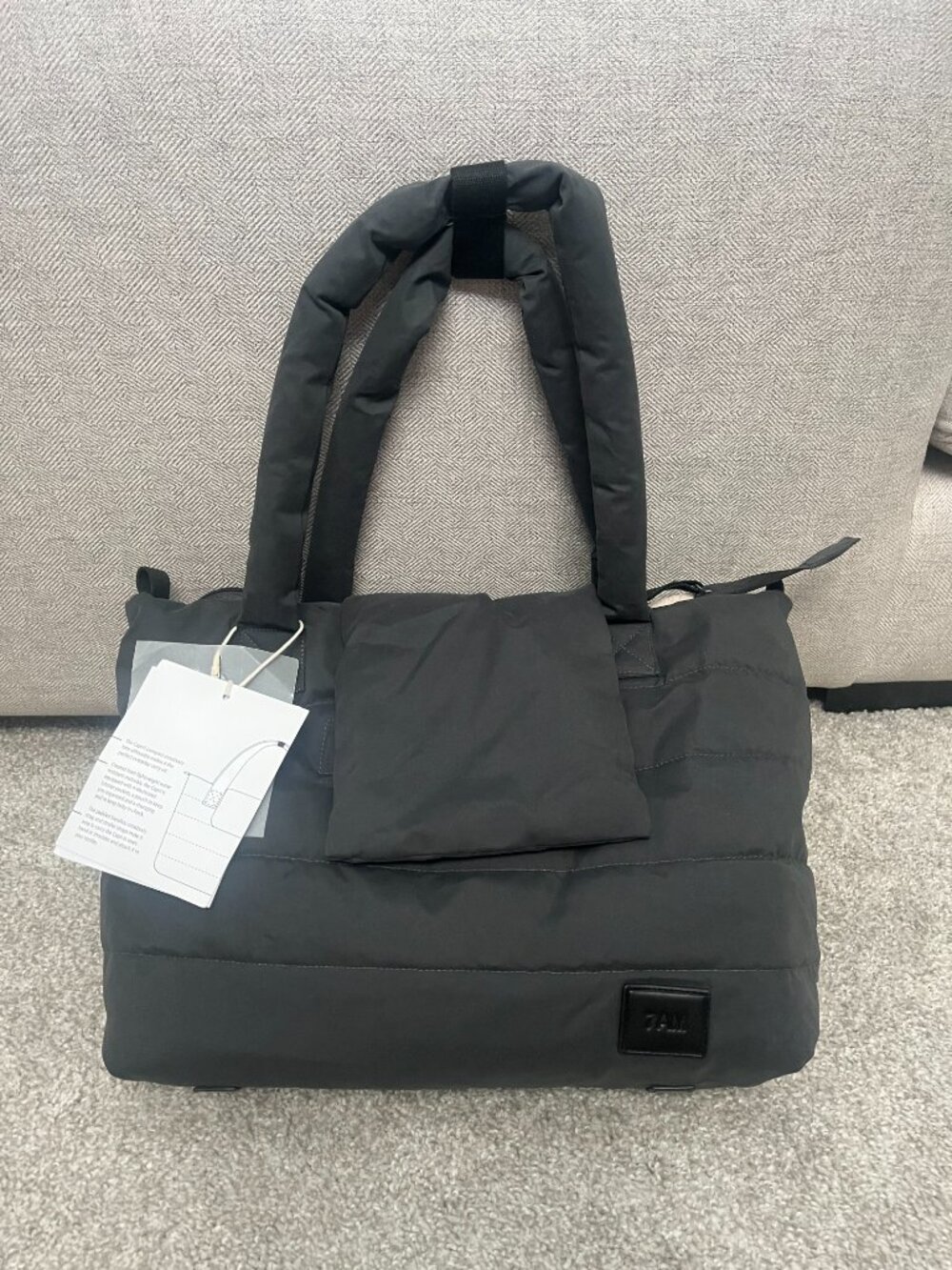 7AM Tote Bag for Women - Waterproof Capri Crossbody & Zippered Diaper Bags,